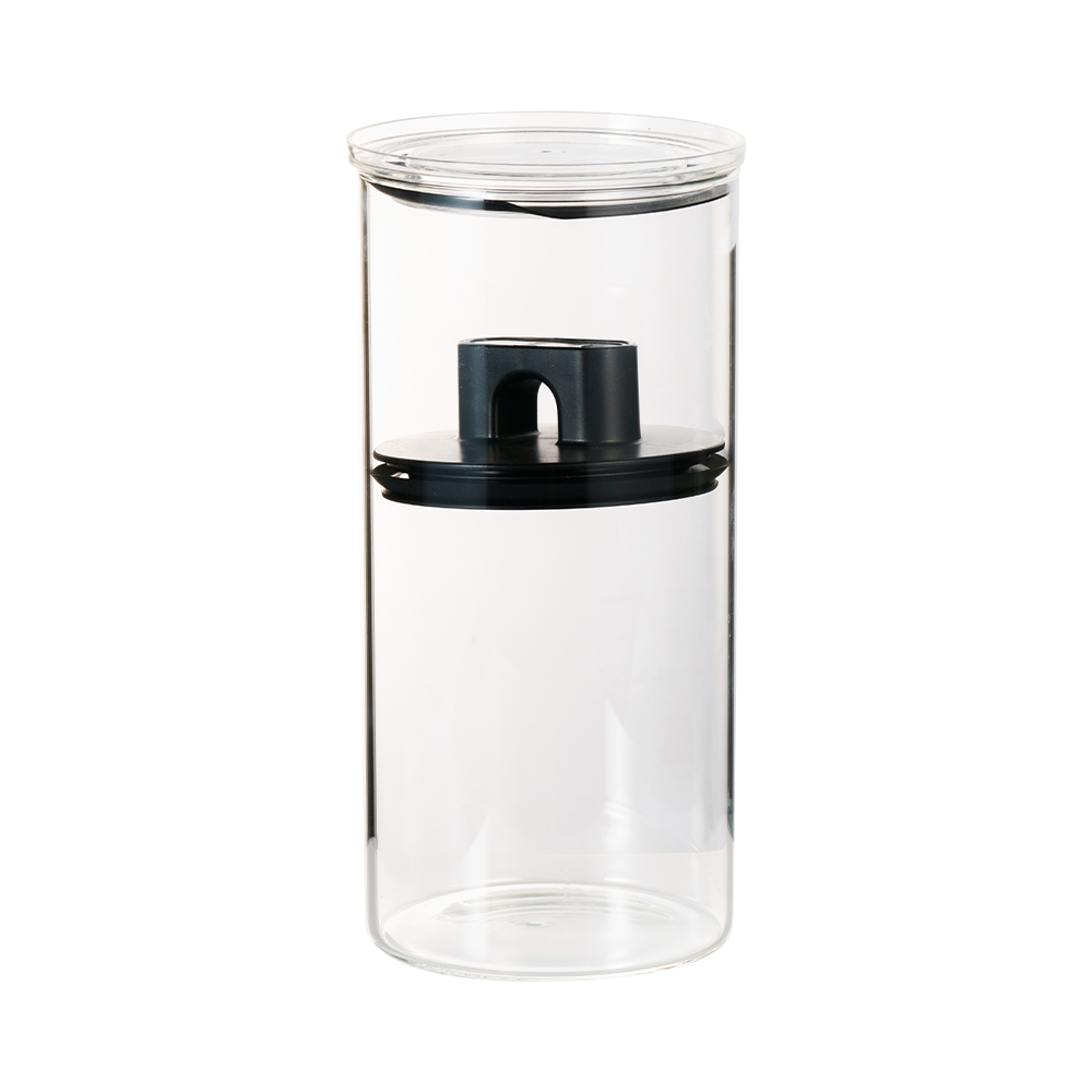 Tarro de vidrio para almacenamiento al vacío