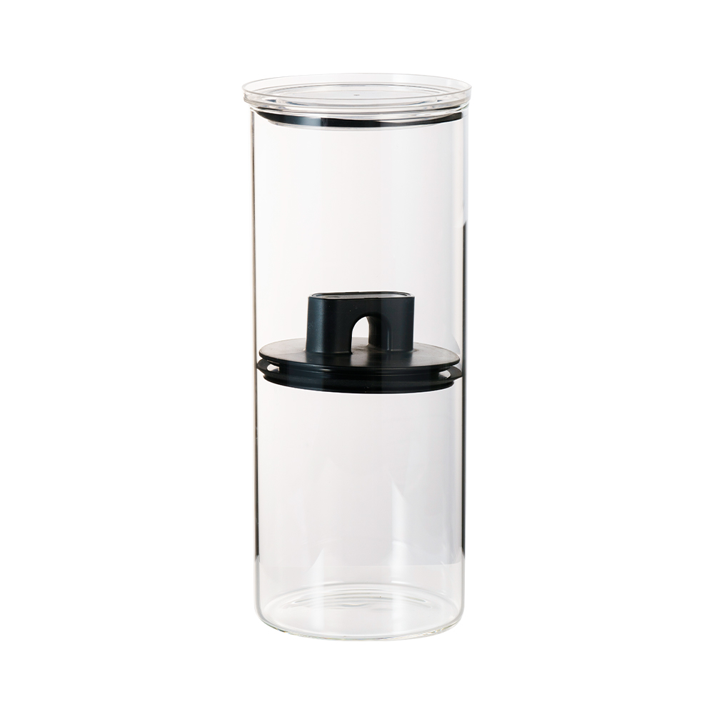 Tarro de vidrio para almacenamiento al vacío