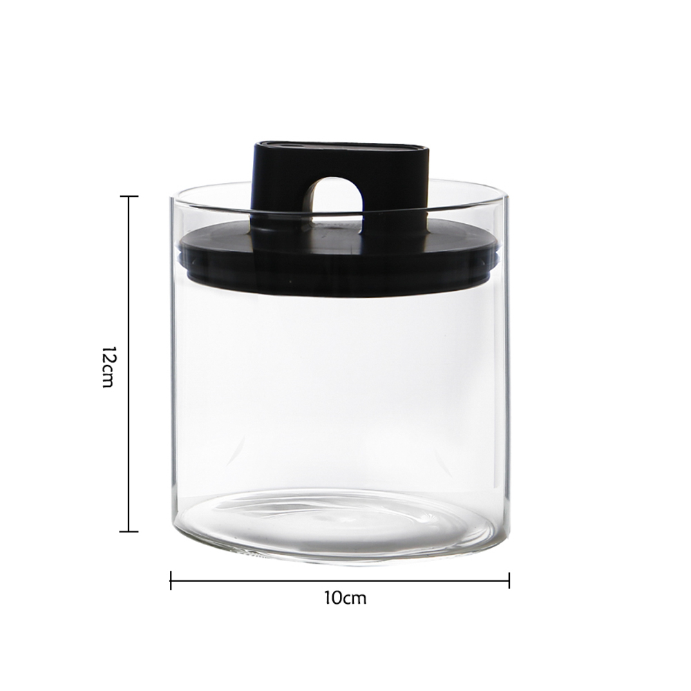 Tarro de vidrio para almacenamiento al vacío