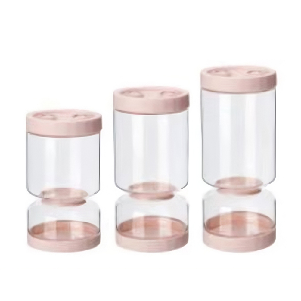 Tarro de pepinillos con dos tapas