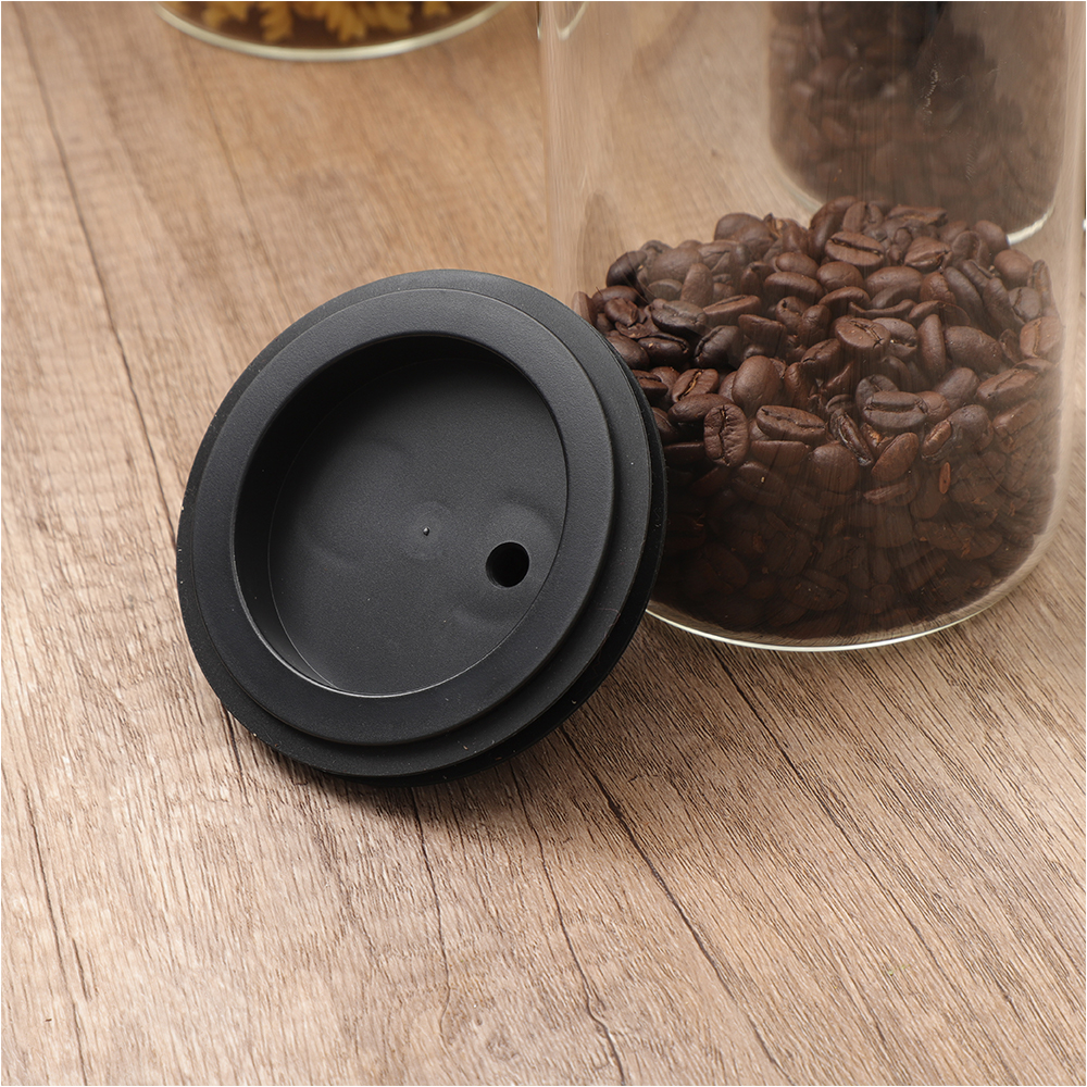 Tarro de vidrio para almacenamiento al vacío